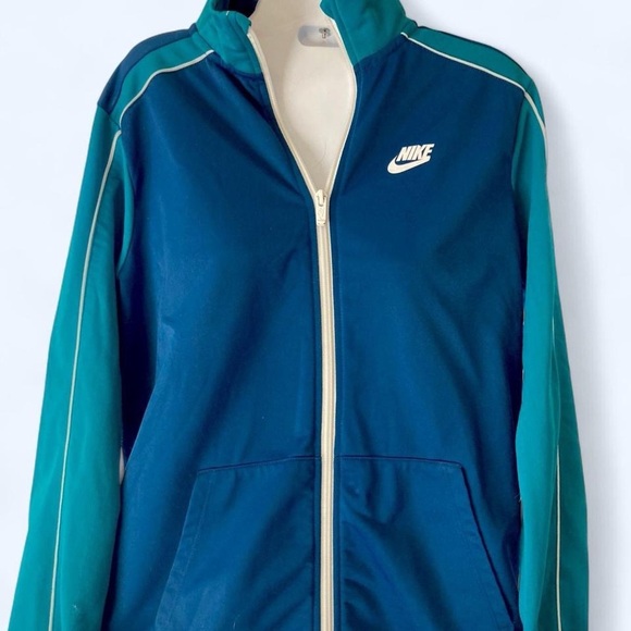 Nike Teal and Blue Athletic Jacket XL! - Picture 1 of 4